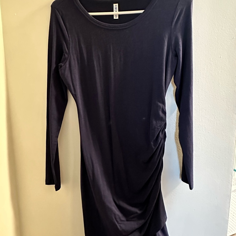 Navy bodycon dress